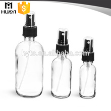 30 ml 50 ml 100 ml botellas de cuentagotas de vidrio de aceite esencial con bomba